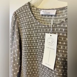 Mad About Style for Jillian Harris Grace Midi Dress in color Birch Dot